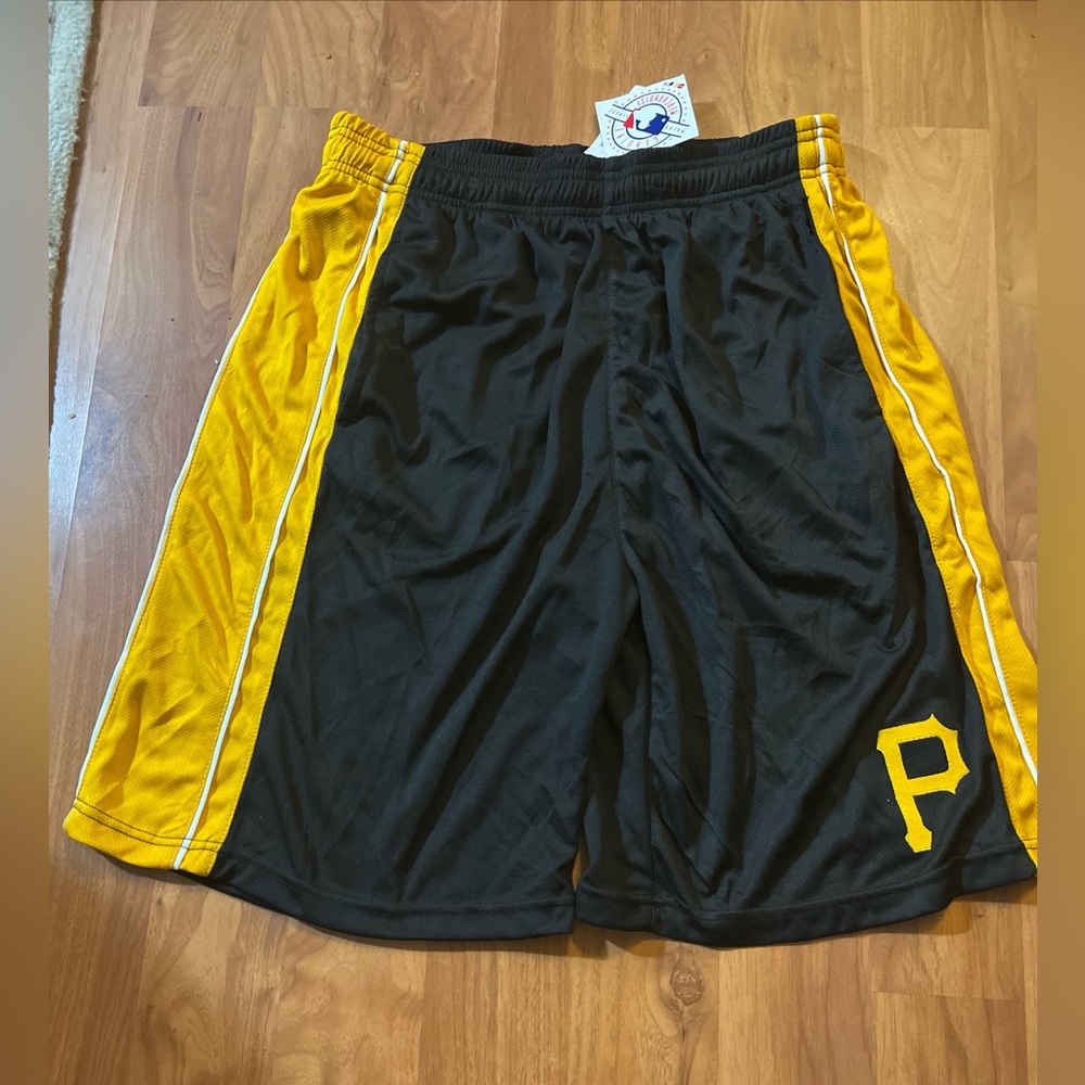 Pittsburgh Pirates Men’s Big & Tall Black Mesh XL Tall XLT